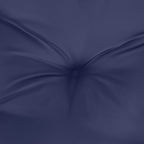 Cuscino per Pallet Blu Marino 60x60x12 cm in Tessuto