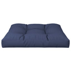 Cuscino per Pallet Blu Marino 70x70x12 cm in Tessuto