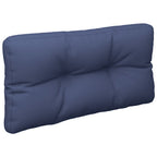 Cuscino per Pallet Blu Marino 70x40x12 cm in Tessuto Oxford