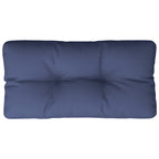 Cuscino per Pallet Blu Marino 70x40x12 cm in Tessuto Oxford