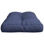 Cuscino per Pallet Blu Marino 120x40x12 cm in Tessuto