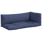 Cuscini per Pallet 3 pz Blu Marino in Tessuto Oxford