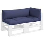Cuscini per Pallet 3 pz Blu Marino in Tessuto Oxford
