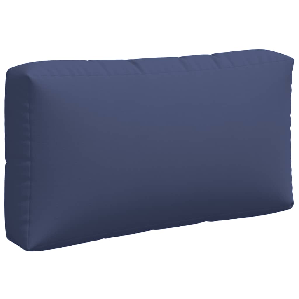 Cuscini per Pallet 3 pz Blu Marino in Tessuto Oxford