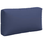 Cuscini per Pallet 3 pz Blu Marino in Tessuto Oxford