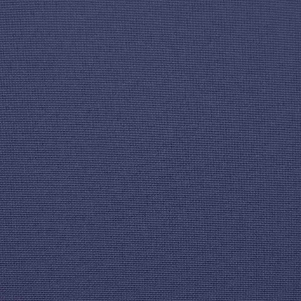 Cuscino per Panca Blu Marino 180x50x4 cm in Tessuto Oxford