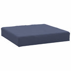 Cuscino per Pallet Blu Marino 60x60x9,5 cm in Tessuto Oxford