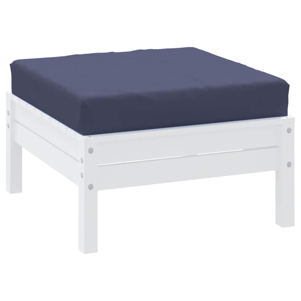 Cuscino per Pallet Blu Marino 60x60x9,5 cm in Tessuto Oxford