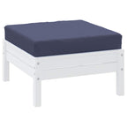 Cuscino per Pallet Blu Marino 60x60x9,5 cm in Tessuto Oxford