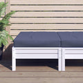 Cuscino per Pallet Blu Marino 60x60x9,5 cm in Tessuto Oxford