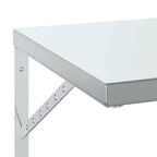 Mensole a Muro 2 pz 75x40 cm Argento in Acciaio Inossidabile