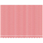 Tessuto di Ricambio per Tenda Strisce Rosse e Bianche 3,5x2,5 m