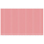 Tessuto di Ricambio per Tenda Strisce Rosse e Bianche 6x3,5 m