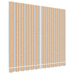 Tessuto di Ricambio per Tenda Strisce Multicolore 3x2,5 m