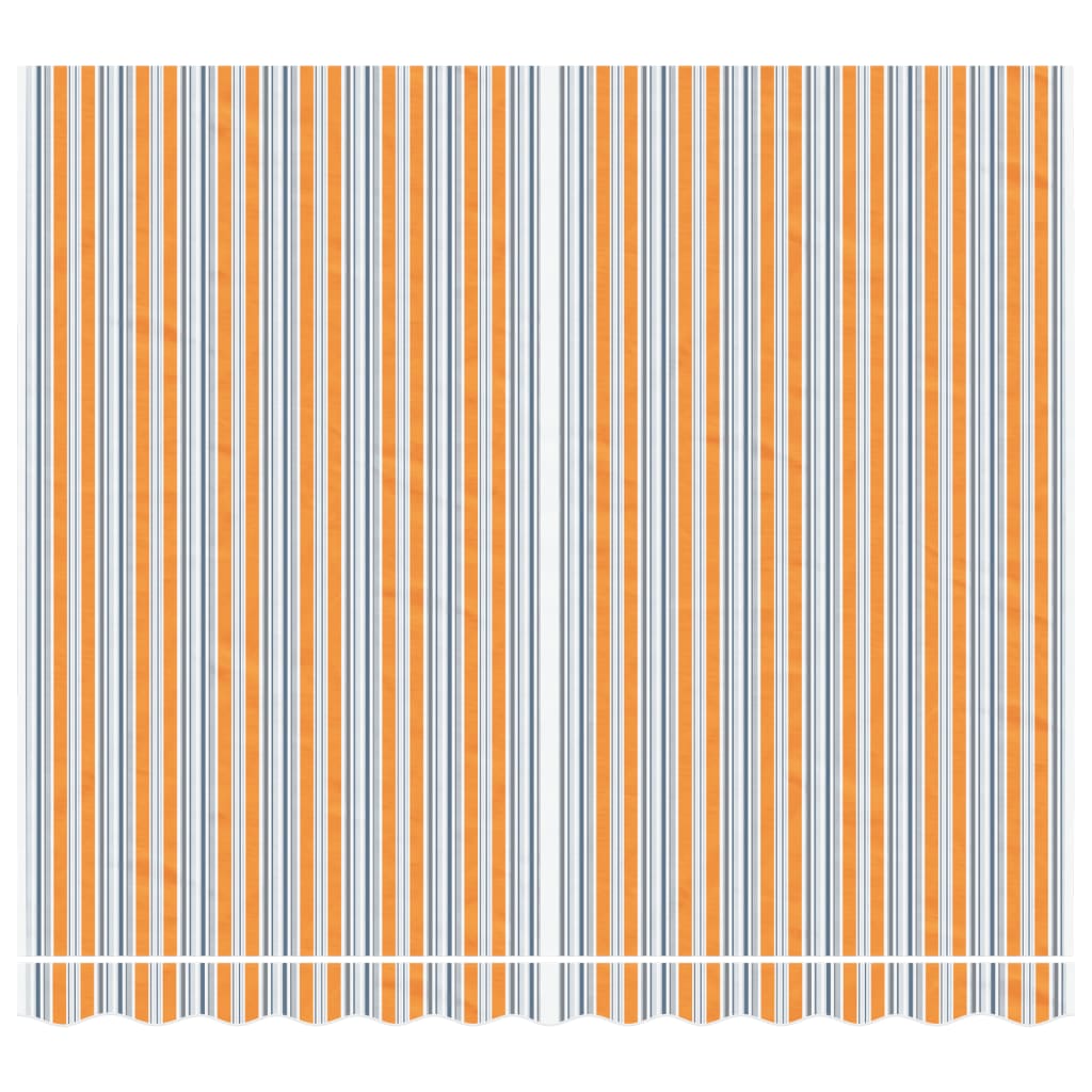 Tessuto di Ricambio per Tenda Strisce Multicolore 3x2,5 m