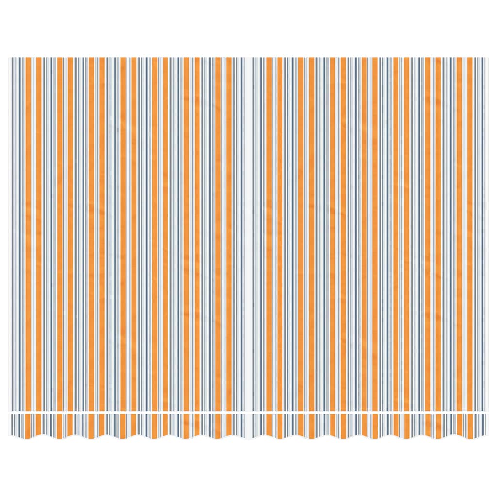 Tessuto di Ricambio per Tenda Strisce Multicolore 3,5x2,5 m