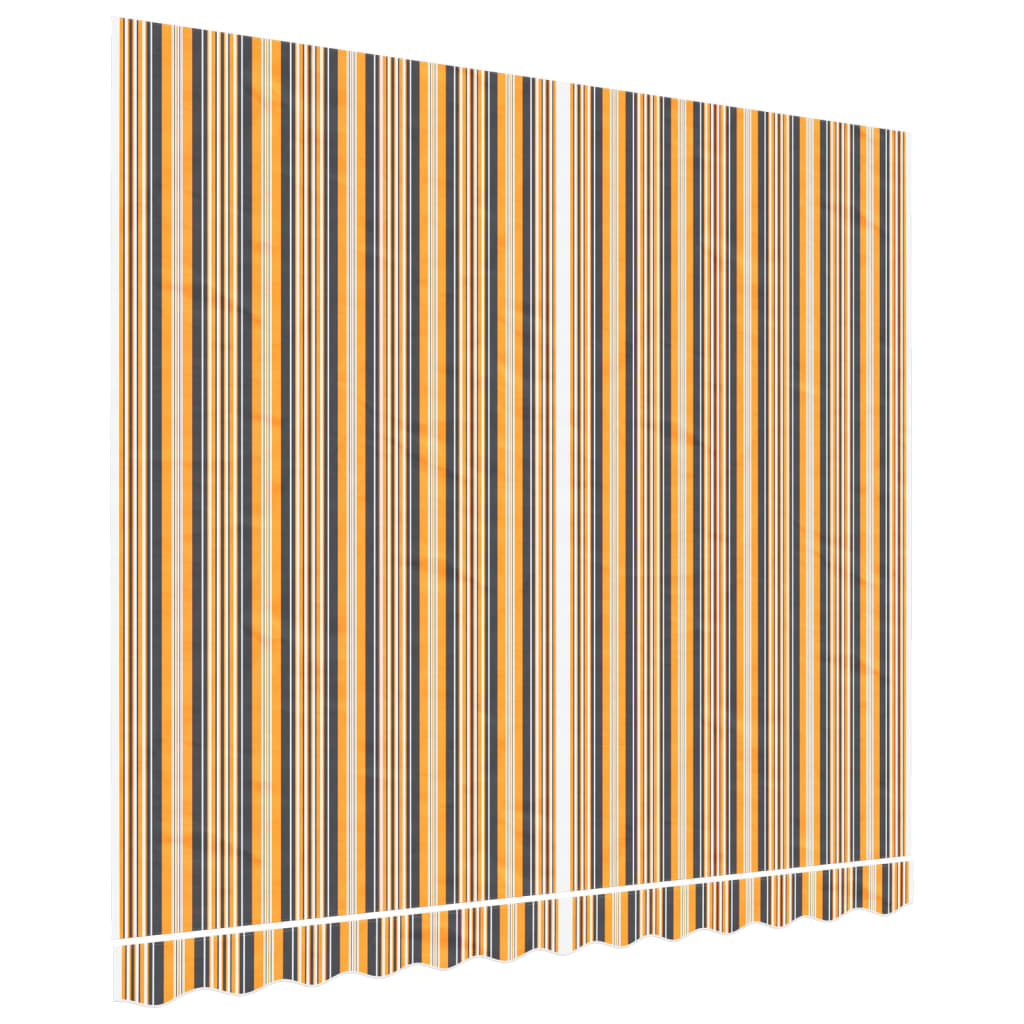 Tessuto di Ricambio per Tenda Strisce Multicolore 3x2,5 m