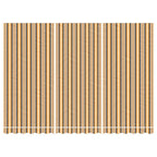Tessuto di Ricambio per Tenda Strisce Multicolore 4,5x3 m