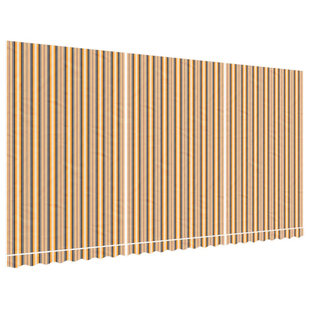 Tessuto di Ricambio per Tenda Strisce Multicolore 6x3 m