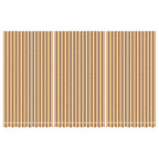 Tessuto di Ricambio per Tenda Strisce Multicolore 6x3,5 m