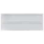 Mensole a Muro 2 pz 100x40 cm Argento in Acciaio Inossidabile
