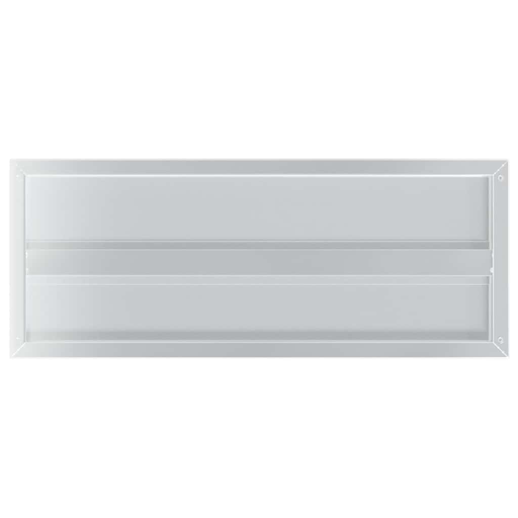 Mensole a Muro 2 pz 75x30 cm Argento in Acciaio Inossidabile
