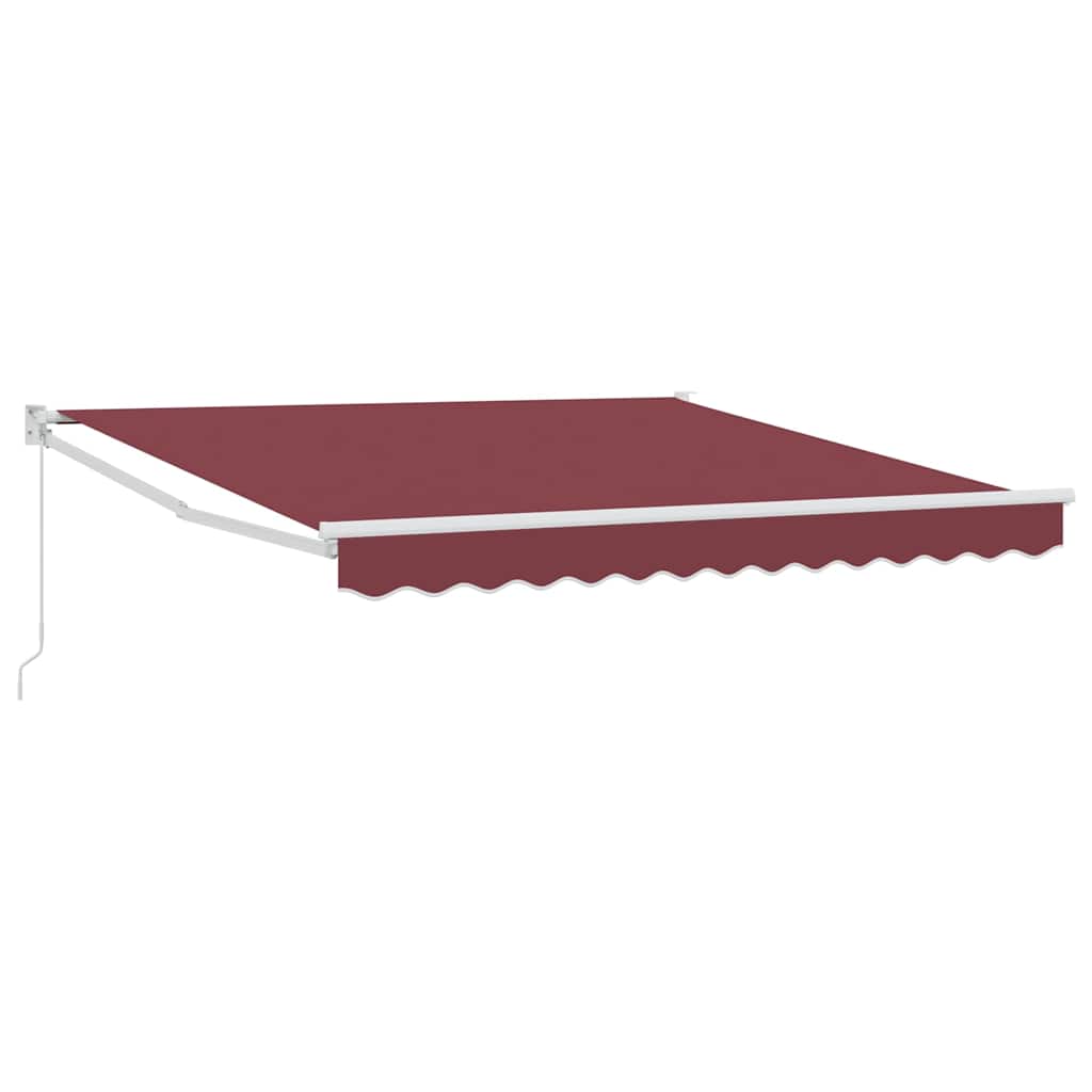 Tenda da Sole Retrattile Manuale Bordò 300x250 cm
