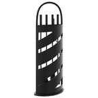 Set Attrezzi per Caminetto 5 pz 23x15x66 cm in Acciaio