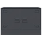 Mobili TV 2 pz Antracite 67x39x44 cm in Acciaio