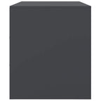 Mobili TV 2 pz Antracite 67x39x44 cm in Acciaio