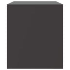 Mobili TV 2 pz Neri 67x39x44 cm in Acciaio