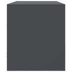Mobile Porta TV Antracite 99x39x44 cm in Acciaio