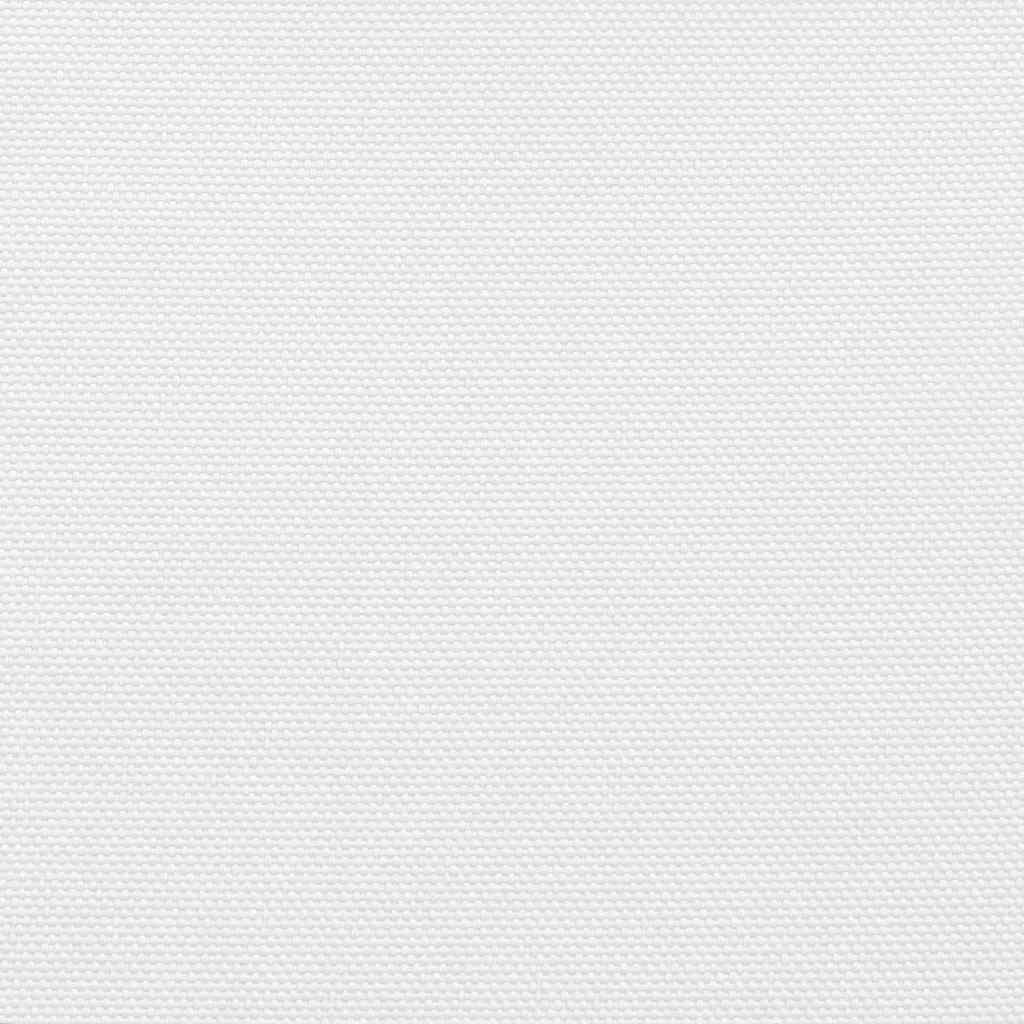 Paravento da Balcone Bianco 120x700 cm 100% Poliestere Oxford