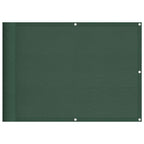 Paravento Balcone Verde Scuro 75x700 cm 100% Poliestere Oxford