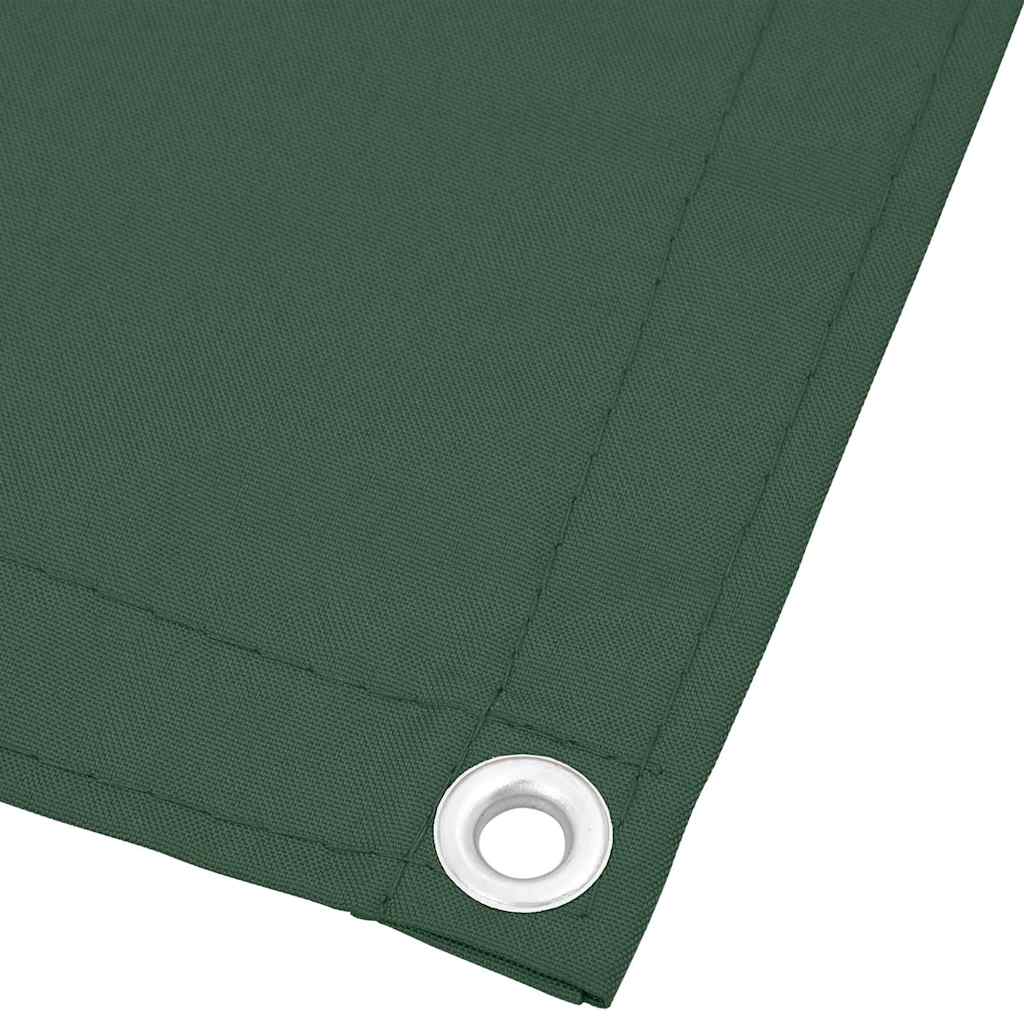 Paravento Balcone Verde Scuro 90x700 cm 100% Poliestere Oxford