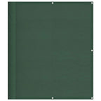 Paravento Balcone Verde Scuro 120x800 cm 100% Poliestere Oxford