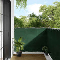Paravento Balcone Verde Scuro 120x800 cm 100% Poliestere Oxford