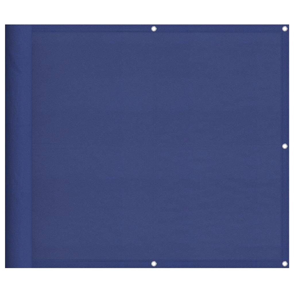 Paravento da Balcone Blu 90x1000 cm 100% Poliestere Oxford