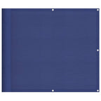 Paravento da Balcone Blu 90x1000 cm 100% Poliestere Oxford