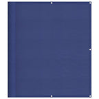 Paravento da Balcone Blu 120x700 cm 100% Poliestere Oxford