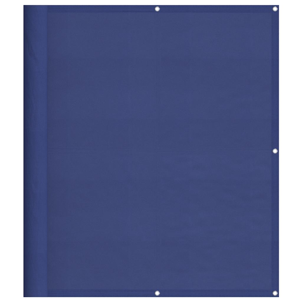 Paravento da Balcone Blu 120x800 cm 100% Poliestere Oxford