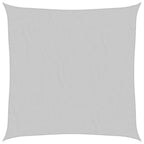 Vela Parasole Grigio Chiaro 4x4 m 100% Poliestere Oxford