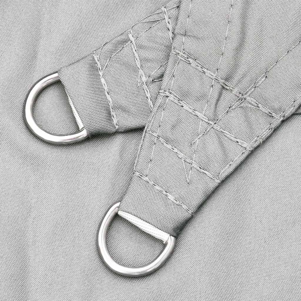 Vela Parasole Grigio Chiaro 3,5x2 m 100% Poliestere Oxford