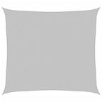 Vela Parasole Grigio Chiaro 3x2,5 m 100% Poliestere Oxford