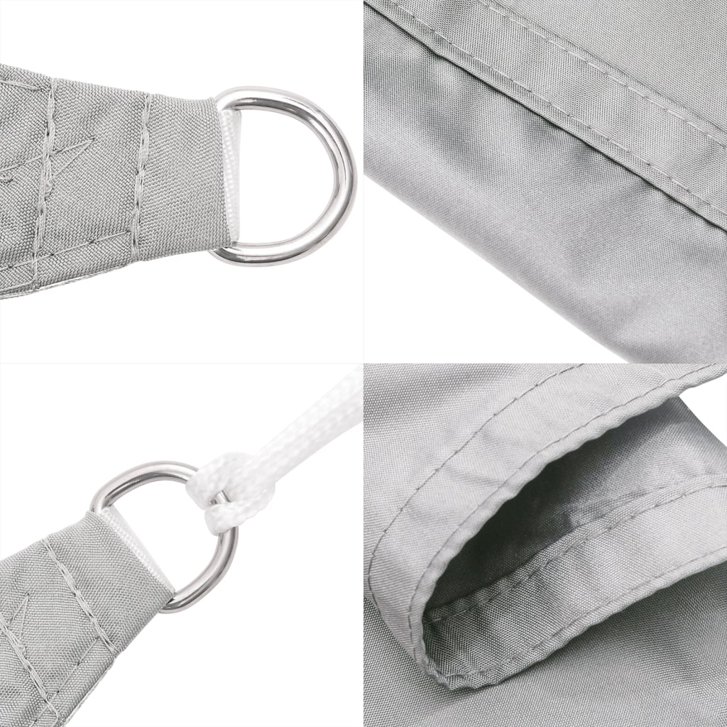 Vela Parasole Grigio Chiaro 5x2,5 m 100% Poliestere Oxford