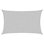 Vela Parasole Grigio Chiaro 8x5 m 100% Poliestere Oxford