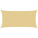 Vela Parasole Sabbia 4,5x2,5 m 100% Poliestere Oxford