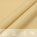 Vela Parasole Sabbia 4x3 m 100% Poliestere Oxford
