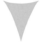 Vela Parasole Grigio Chiaro 5x6x6 m 100% Poliestere Oxford
