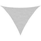 Vela Parasole Grigio Chiaro 5x5x6 m 100% Poliestere Oxford